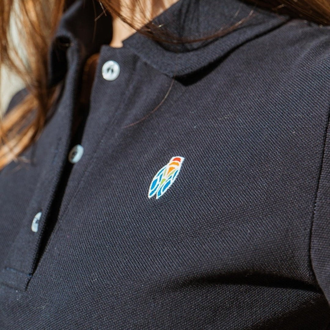 Image of Polo Femme Cigale Colorée - Fabriqué en Provence - Sudist